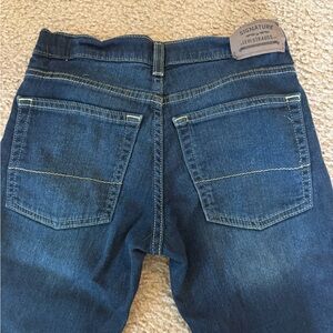 Signature by Levi Strauss Men's Dark Blue Relaxed Jeans